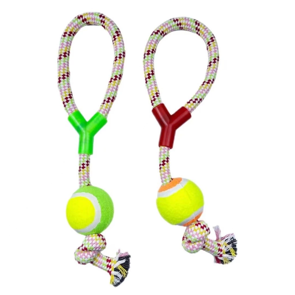 Bóng tennis cho chó loại có tay cầm chữ Y - Ảnh 2