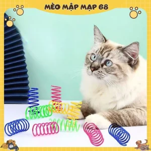 Alternative view of COMBO 4 Cái Lò Xo Đồ chơi cho mèo đuổi bắt vui nhộn