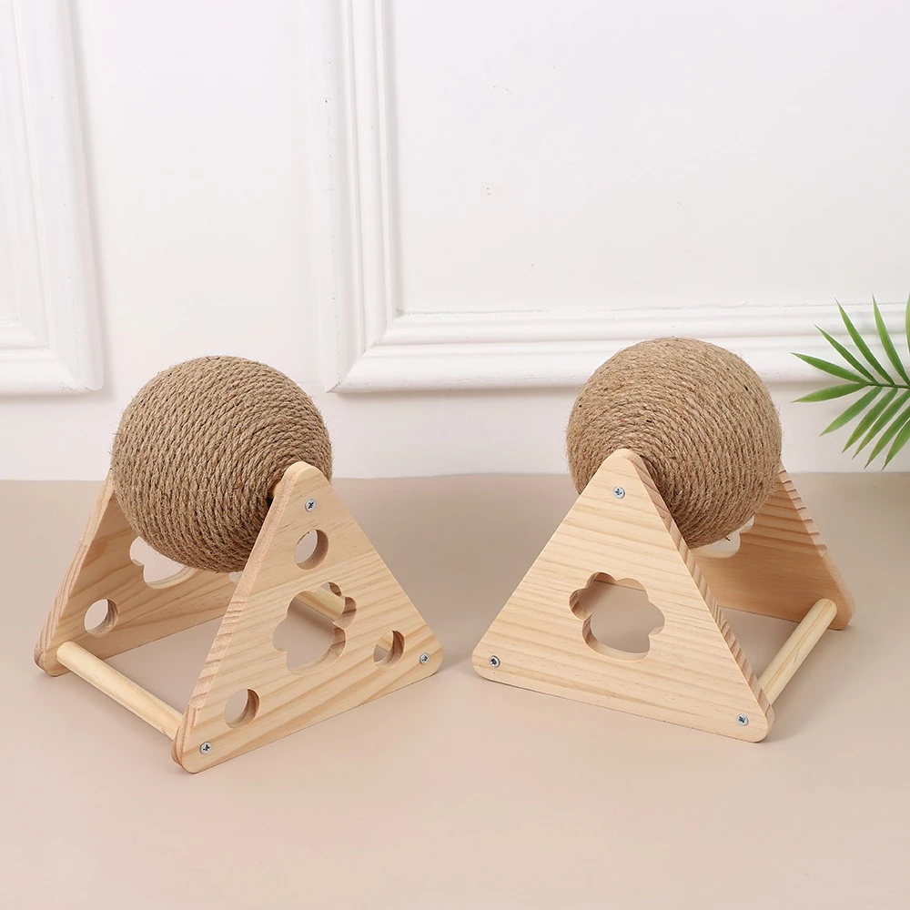 Cào Móng Mèo,Bóng Mài Đồ Chơi Dành Cho Thú Cưng Giúp Cào Sạch Và Bớt Hao Mòn Chống Trầy Xuớc - Ảnh 3