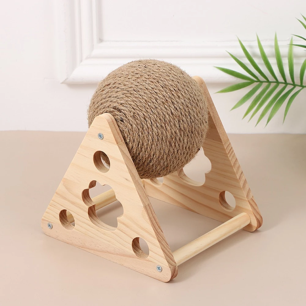 Cào Móng Mèo,Bóng Mài Đồ Chơi Dành Cho Thú Cưng Giúp Cào Sạch Và Bớt Hao Mòn Chống Trầy Xuớc - Ảnh 4