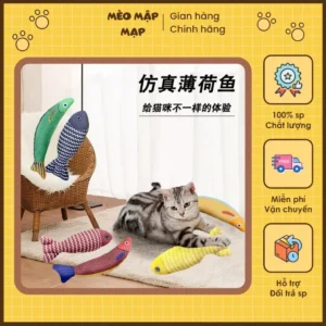 Đồ Chơi Mèo - Cá Canip Cá Nhồi Bông Cho Mèo