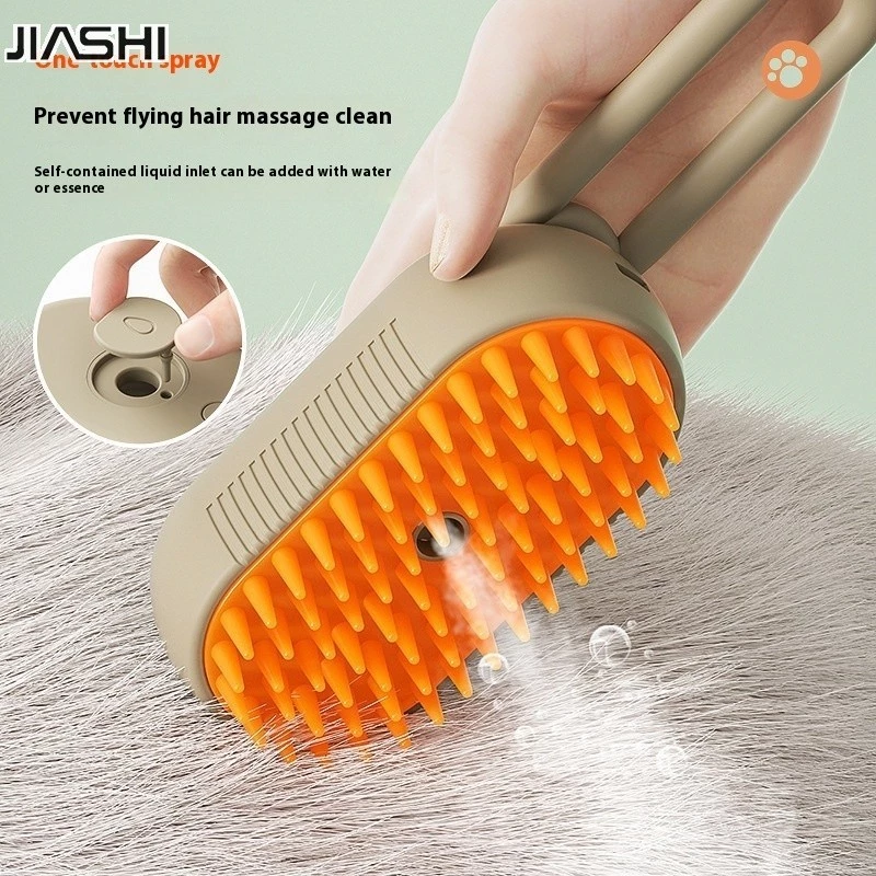 Bàn chải Massage hình xoài cho mèo và chó Sản phẩm làm sạch thú cưng - Ảnh 4