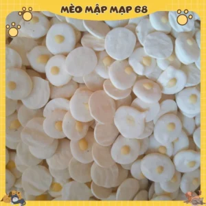 Alternative view of Bánh Sữa Dê Sấy Lòng Đỏ Trứng Cho Thú Cưng 50GRAM - Bánh Thưởng Dinh Dưỡng Cho Chó Mèo