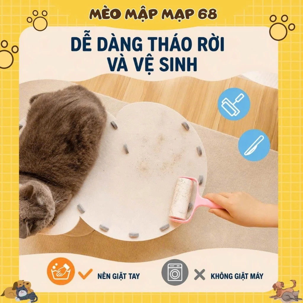 Đồ Chơi Đường Hầm Cho Mèo Hình Chữ S Bằng Dạ Nỉ Cao Cấp - Nhà Cây Ổ Nằm Cho Mèo Vừa Bò Trườn Vừa Nằm Nghỉ - Ảnh 2
