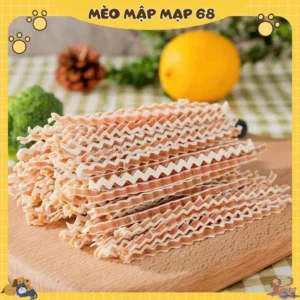 Alternative view of Snack Thưởng Cho Chó Mèo Thanh Dài Gợn Sống 50GRAM - Bánh Thưởng Mài Răng Dinh Dưỡng An Toàn