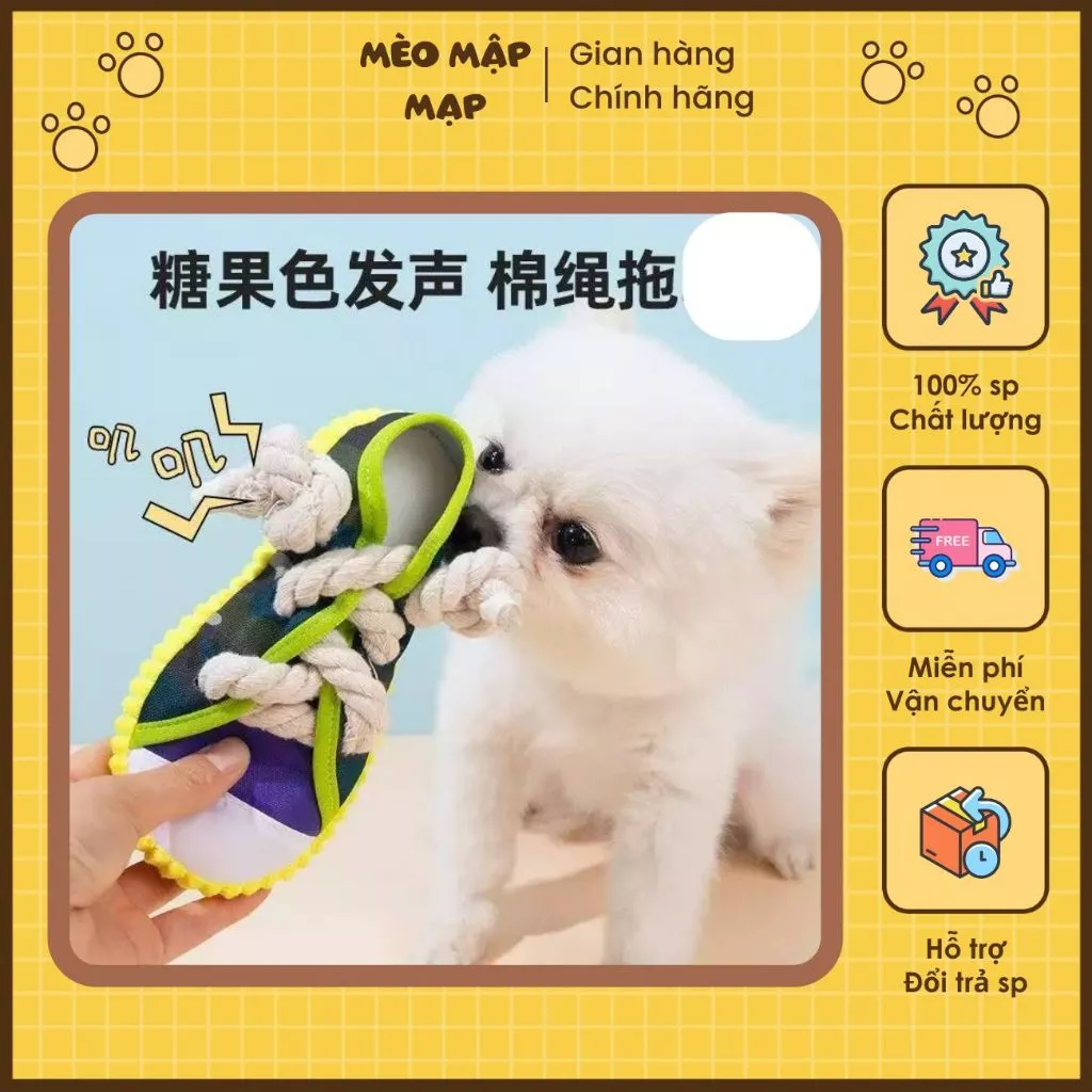 Đồ chơi cho chó Grinds Răng để tự làm giảm sự nhàm chán chống cắn và tạo ra âm thanh