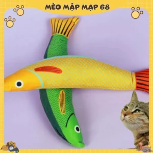 Alternative view of Đồ Chơi Mèo - Cá Canip Cá Nhồi Bông Cho Mèo