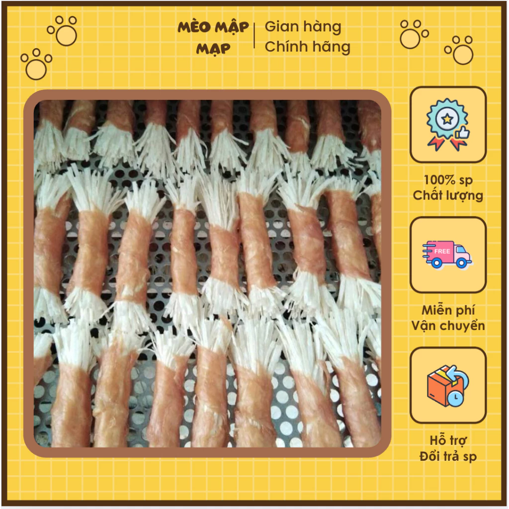 Phi lê cá cuốn mì THAILAN cho cún