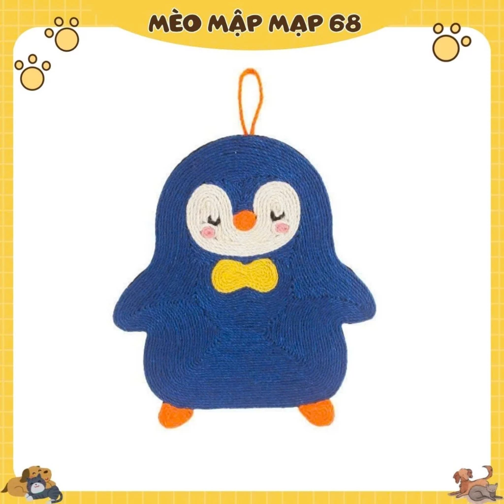 Bàn cào móng treo tường cho mèo dễ thương - Ảnh 5